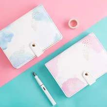 K& KBOOK каваи цветок из искусственной кожи блокнот А6 блокнот на спирали, Дневник для школьников записная книжка планировщик Органайзер