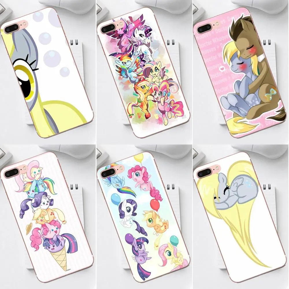 Qdowpz индивидуальный дизайн дерпи копыта как сэр для iPhone 4 4S 5 5C SE 6 6S 7 8 Plus X XS Max XR Galaxy A3
