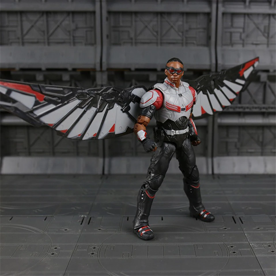 Iron Man Captain America Black Panther Winter Soldier Ant-Man  Falcon Scarlet Witch Vision Hawkeye Action Figure Model Toys N033 (9)