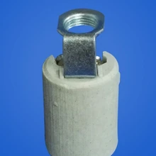 20 штук Керамика E17 гнезд ламп свет кронштейн для лампочки