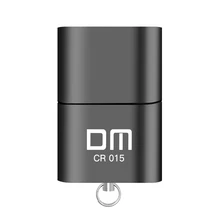 DM CR015 кард-ридер с инновационным слотом для карт TF смените кард-ридер в usb флеш-накопитель для компьютера или автомобиля