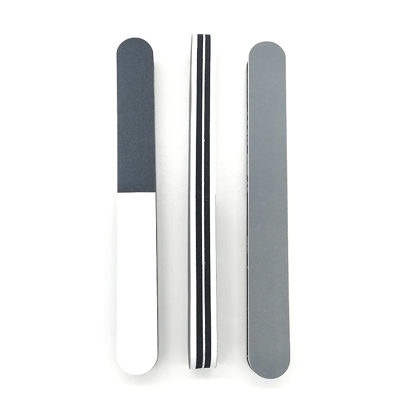 4 Pcs Nail File Buffer 3 Way Manicure Pedicure Tools Professional Nails Buffer Sponge Nail Art Polish Sanding Buffing Block Nail