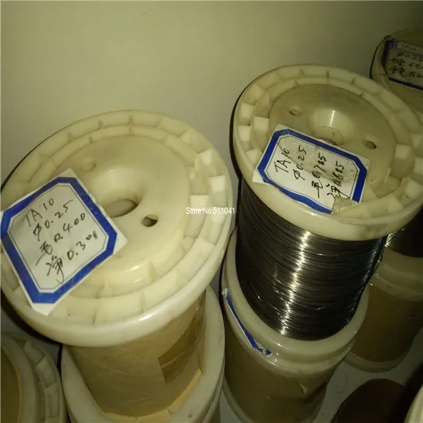 0.25 мм Титановые проводы gr12 ti-0.3mo-0.8ni сплав Провода 1 кг оптовая цена, бесплатная доставка