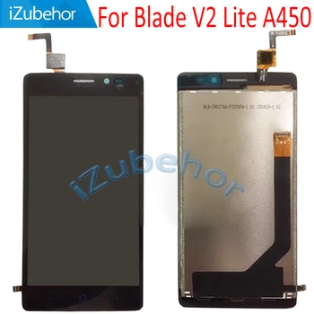 

5.0 inch display screen For ZTE Blade V2 Lite A450 LCD+touch screen digitizer Assembly black free shipping