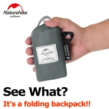 Naturehike складной рюкзак Ультра легкий packable рюкзак Пеший Туризм рюкзак, Водонепроницаемый Handy Кемпинг Открытый Рюкзак