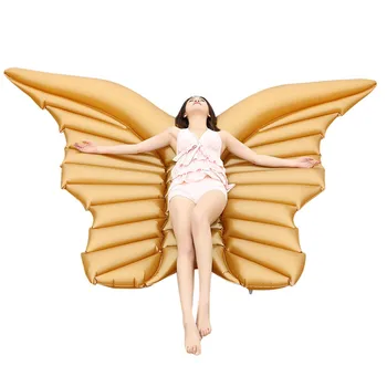 

Environmentally Friendly Pvc Adult Floating Row Wing Water Inflatable Bed 2019 summer Beach beach outdoor travel essential F1