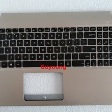 95% новая клавиатура с palmrest верхняя крышка для ASUS X540 X540L X540LA X544 X540LJ X540S X540SA X540SC R540 R540L чехол