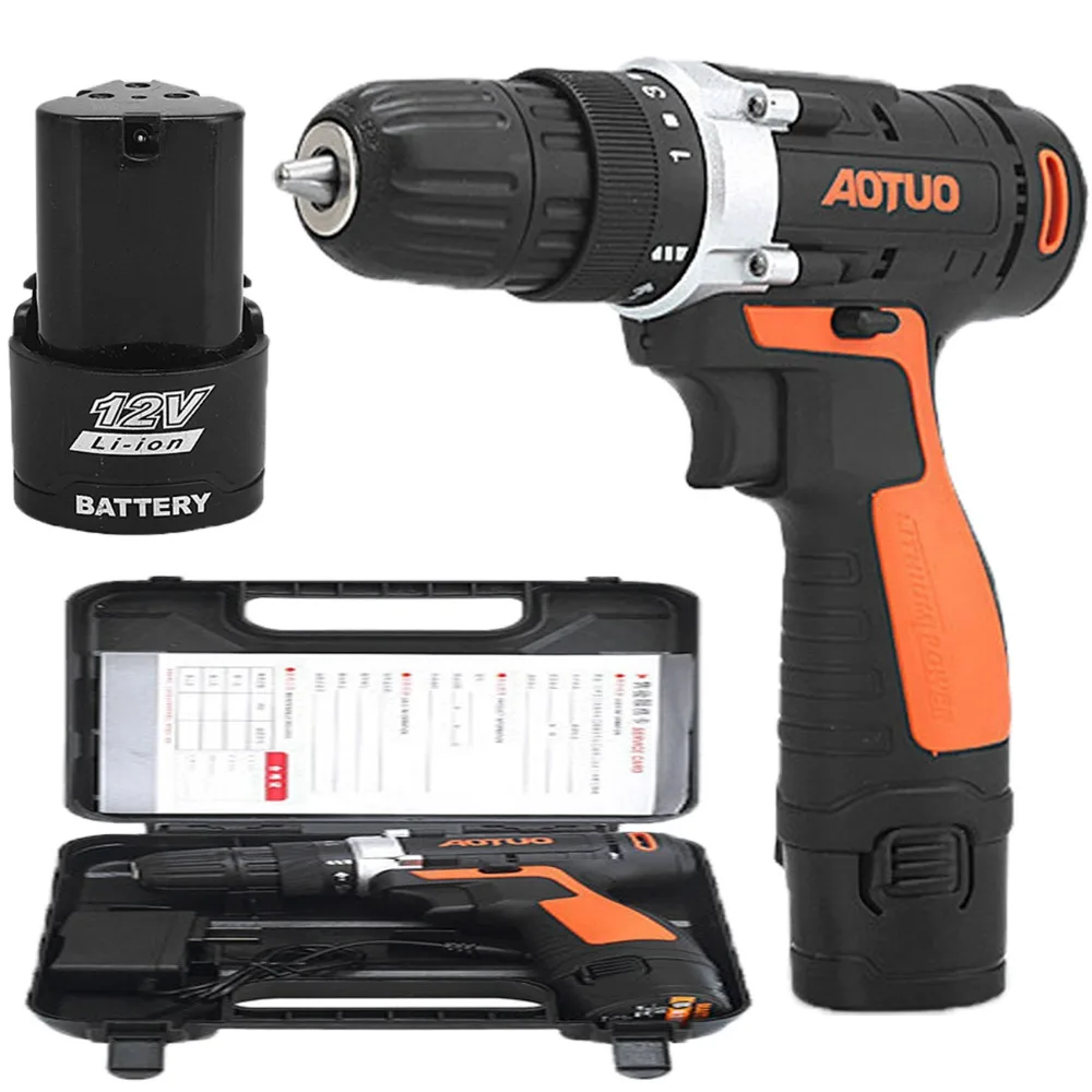 12V Lithium Battery Charging Drill 