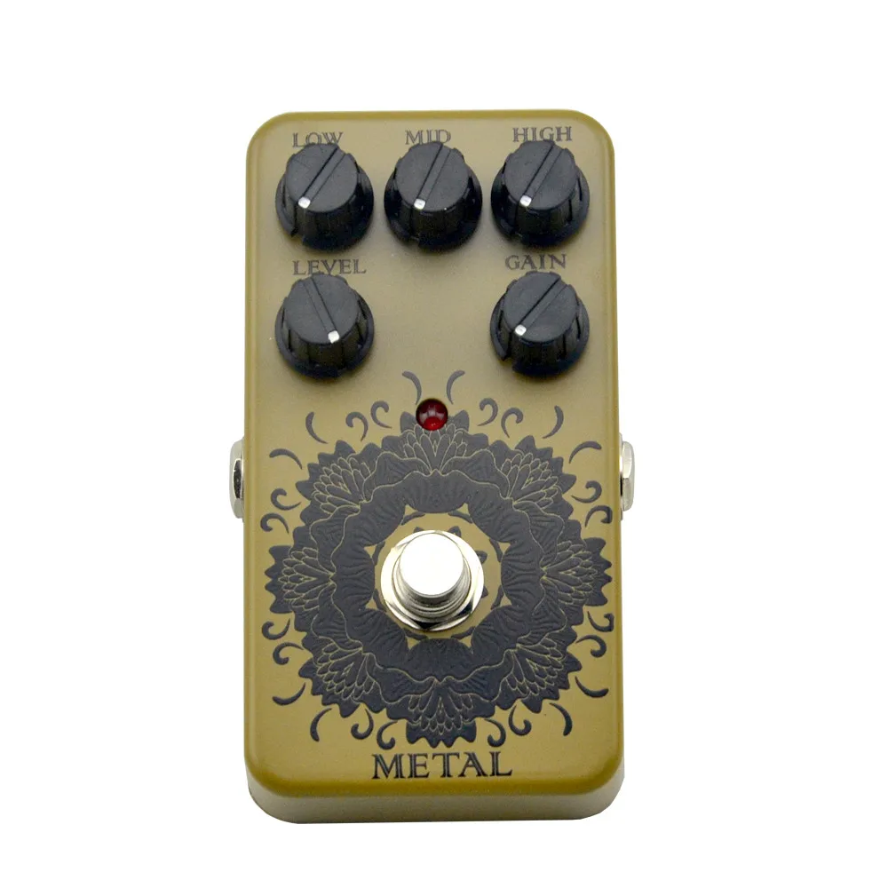 Us 29 99 New Handmade Metal Electric Guitar Effect Pedal Footswitch Aluminum Alloy Housing True Bypass Effects Box Free Shipping In Guitar Parts - 