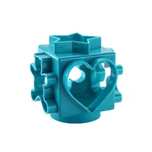 6-в-1 Multi-Функция трафарет для печенья Набор печенье торт Удобная форма Кухня, столовой, и барный инвентарь A1