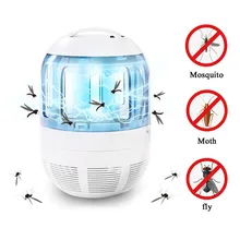 USB LED Electronic Bug Zapper Mosquito Trap Fly Insect Killer UV Light Lamp With 360 Degree Escape Proof Mesh
