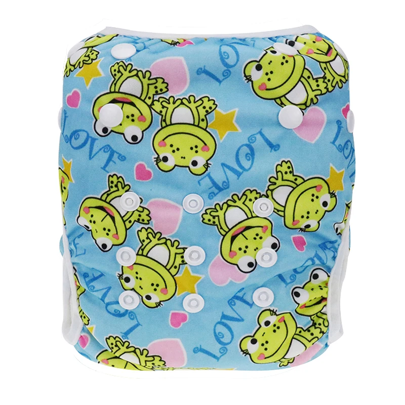 Детский купальный чехол для подгузника герметичный Регулируемый многоразовый подгузник для маленьких мальчиков и девочек от 0 до 3 лет