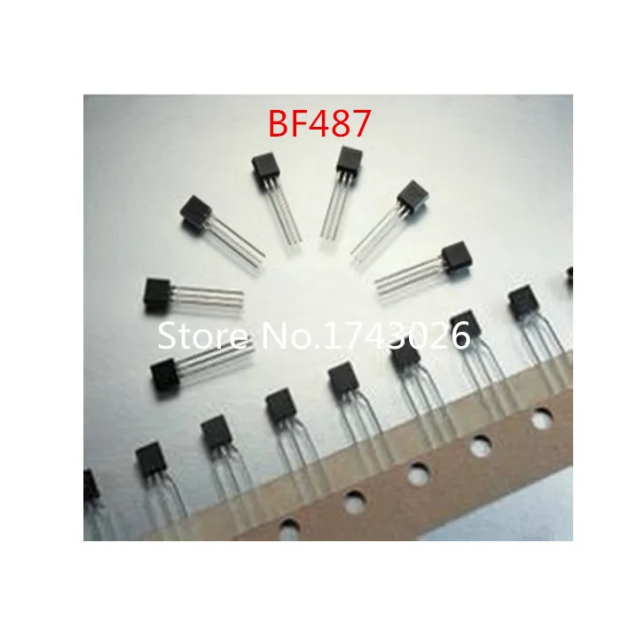 

Original BF487 ke-92 NPN high-voltage transistors TO92 50pcs/bag Silicon Transistors triode ...