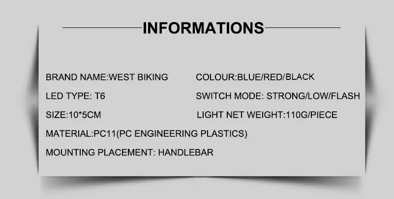 Excellent WEST BIKING Bike Bell Light 3 Modes Bicycle Headlight Bicycle Horn Waterproof Lamp USB Rechargeable 140 db Horn Front Headlight 5