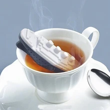 Креативный силиконовый титанический фильтр для чайных пакетиков в форме корабля Чайный фильтр приправа Сумка кухонные инструменты