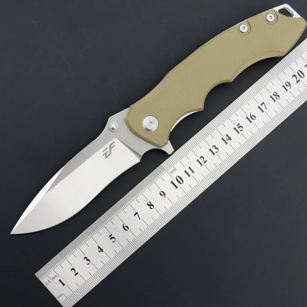 

Eafengrow EF12 58-60HRC D2 Blade G10 Handle Folding knife Survival Camping tool Hunting Pocket Knife tactical edc outdoor tooll