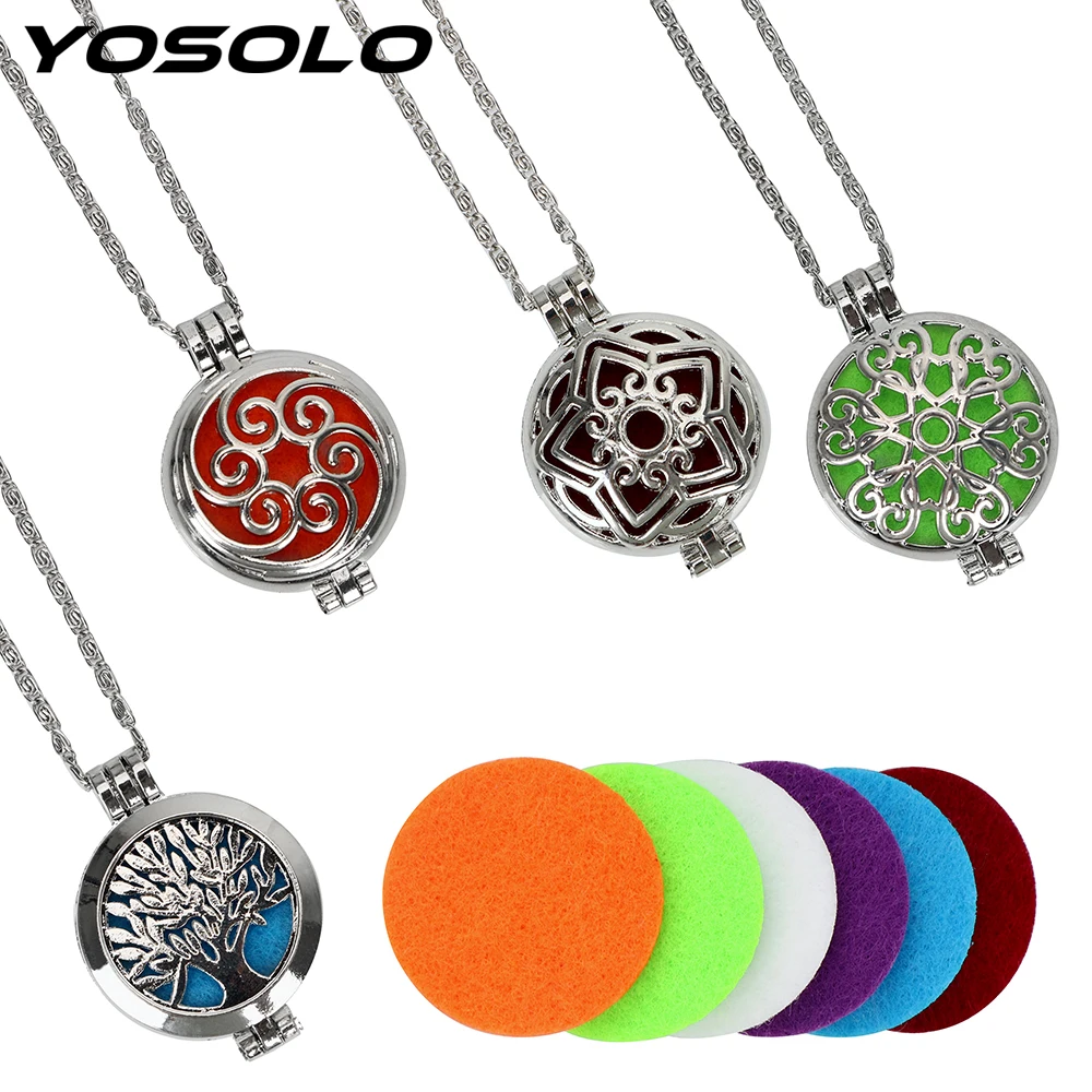 

YOSOLO Car Air Freshener Auto Rearview Mirror Perfume for Essential Oil Rear View Hanging Pendant Antique Vintage Aroma Diffuser