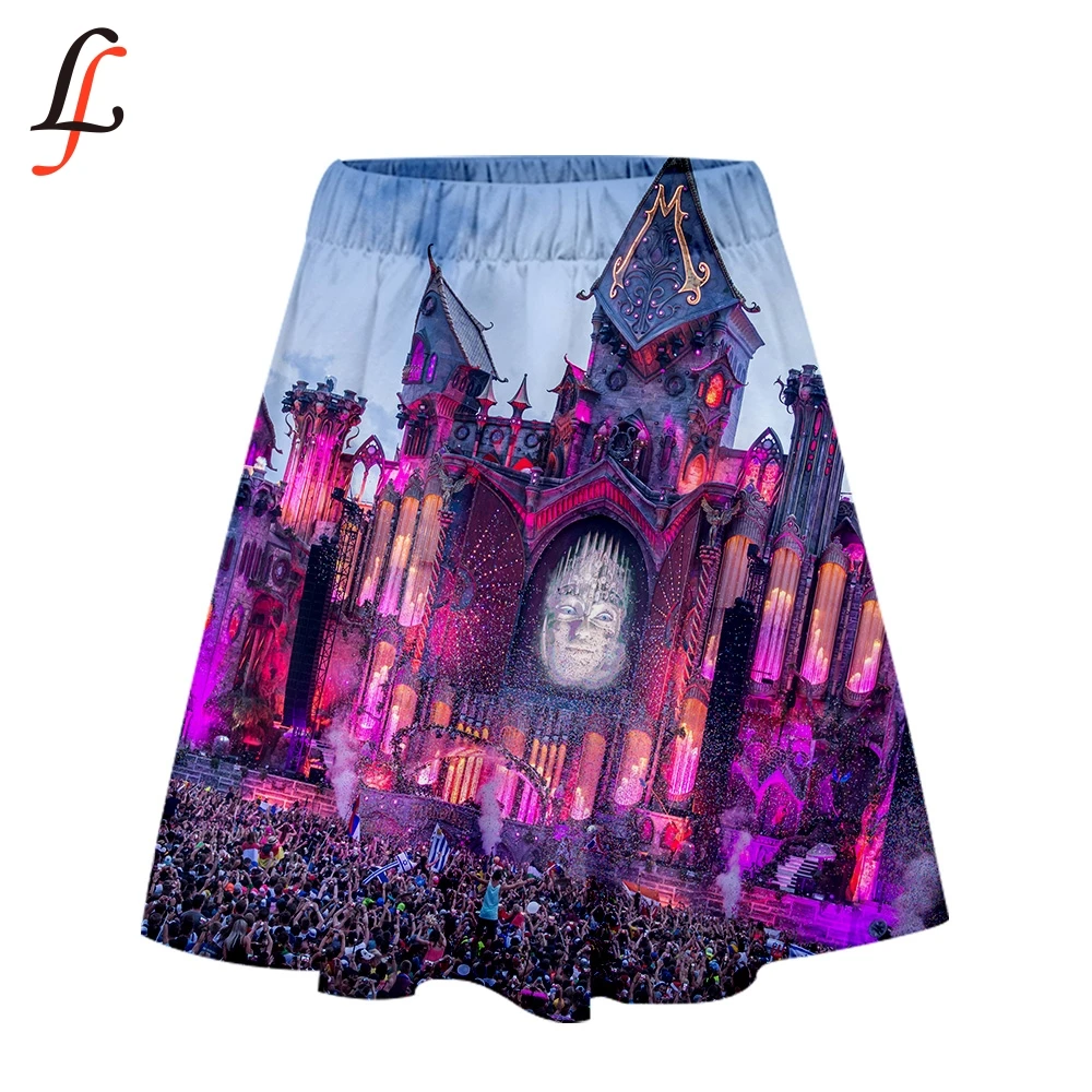 Tomorrowland 3D принт 3D короткое платье; принт летнее повседневное Harajuku для женщин сексуальное короткое платье Горячие SaleLeisure стиль