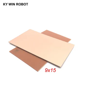 

1 pcs PF PCB 9*15cm Single Side Copper Clad plate DIY PCB Kit Laminate Circuit Board 9x15cm 90x15x1.5mm