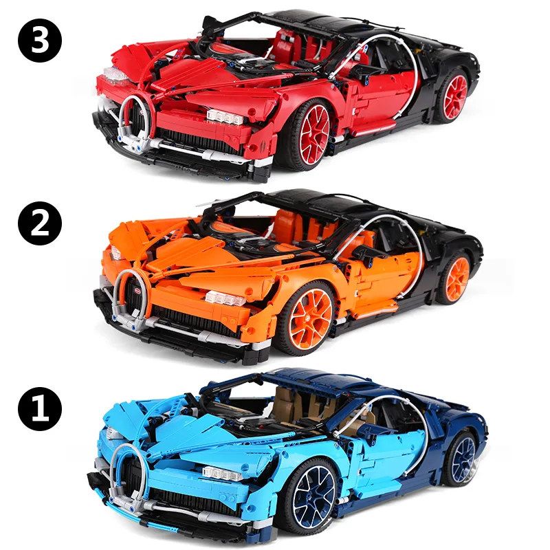Продажа Корабль из Испании 20086 Bule Racing Car Set Technic Series 42083 Модель автомобиля игрушки строительные блоки кирпичи детские рождественские подарки