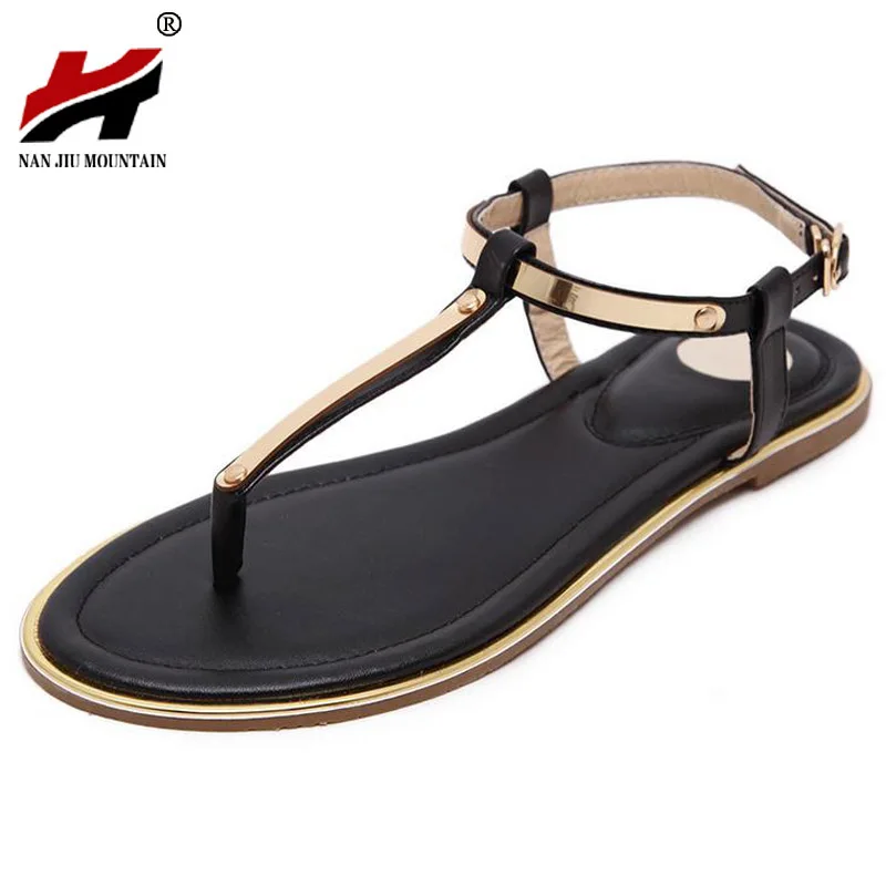 Popular Gold Flat Sandals-Buy Cheap Gold Flat Sandals Lots From Large Size 35-40 Women Sandals 2017 New Flat Sandals Women Summer Shoes Sequined Ladies - Popular Gold Flat Sandals-Buy Cheap Gold Flat Sandals Lots From