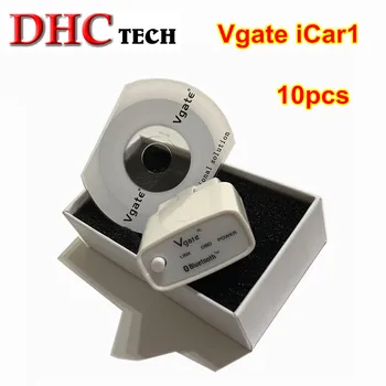 

10pcs Diagnostic Scanner Vgate iCar1 Bluetooth with Switch/WIFI Optional Support J1850 Protocol Works on Android/IOS/Windows