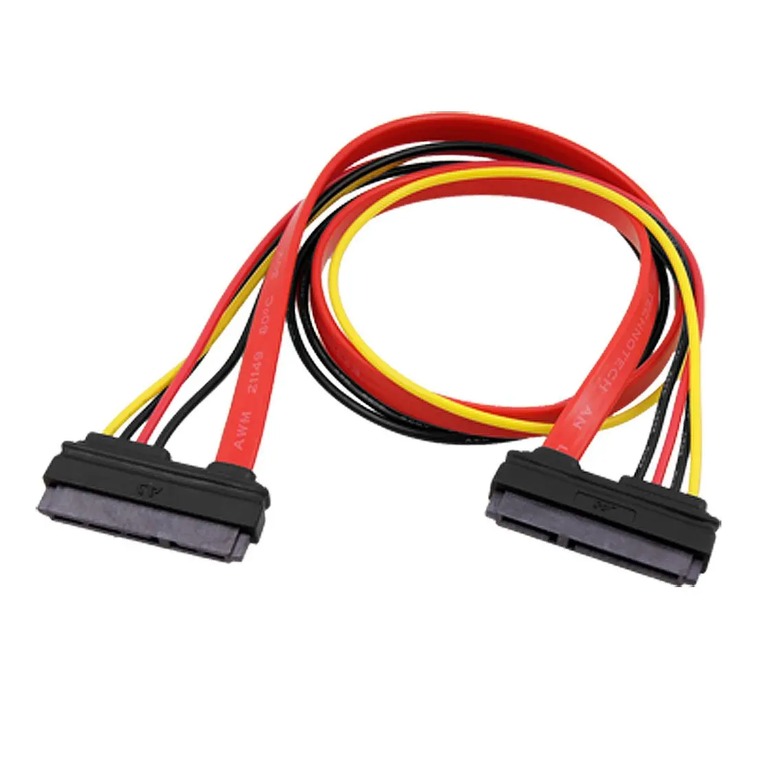 2x SATA Female to Female 7+15 Pin Serial ATA Data Cablein Data Cables