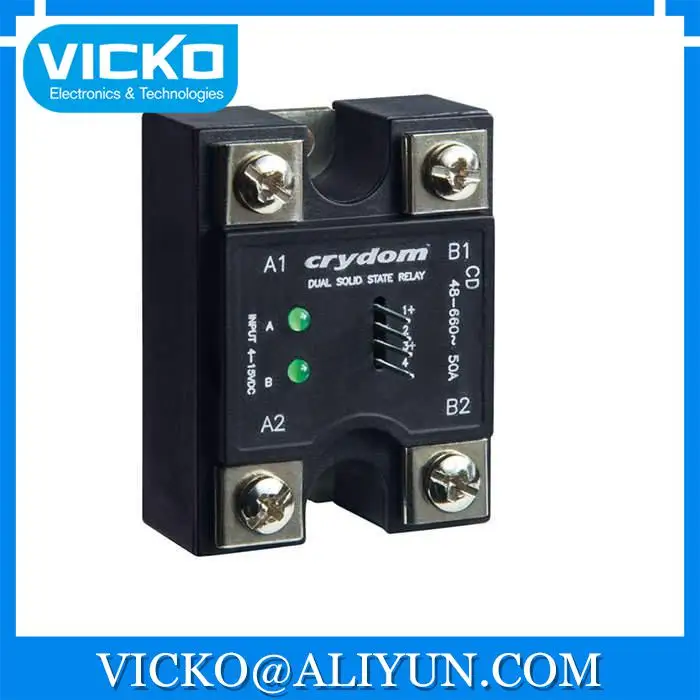 

[VK] CD2425W4VH RELAY SSR DUAL 25A ZERO PNL MNT Relays