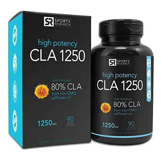 

CLA 1250 (High Potency) 90 pcs, Natural Weight loss for Men & Women free shipping
