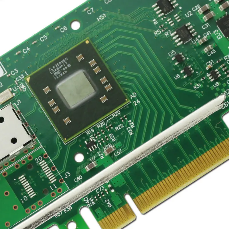Winyao WYX520 LR1 10gbps 1310nm LC Fibre PCI e 8x Ethernet серверный адаптер с SFP + 82599 X520 10000 Мбит/с Nic|pci-e