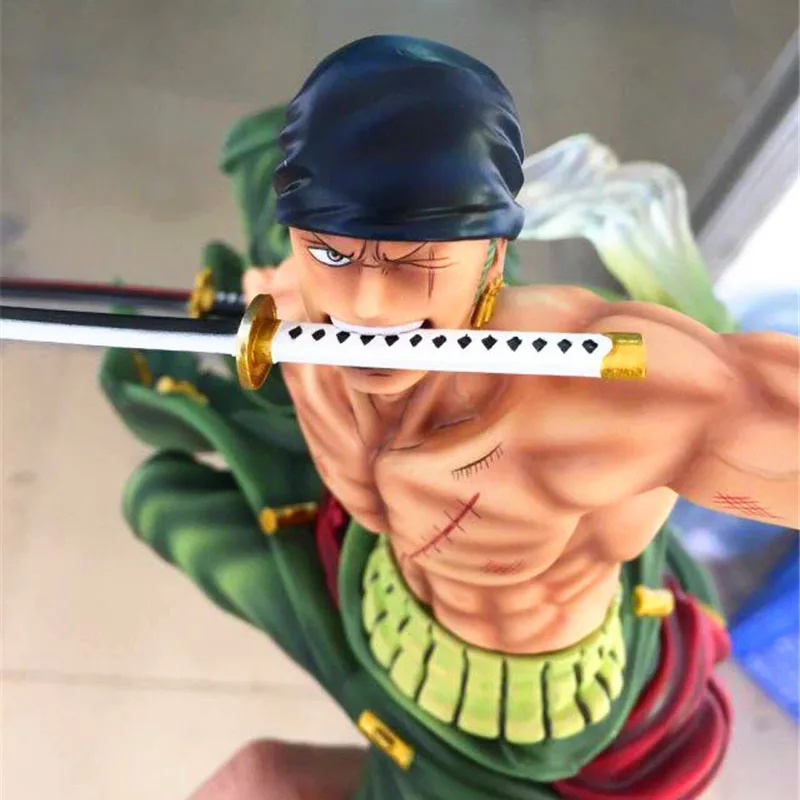 Аниме ONE PIECE Luffy Roronoa Zoro фигурка большая Коллекционная модель|Игровые фигурки и
