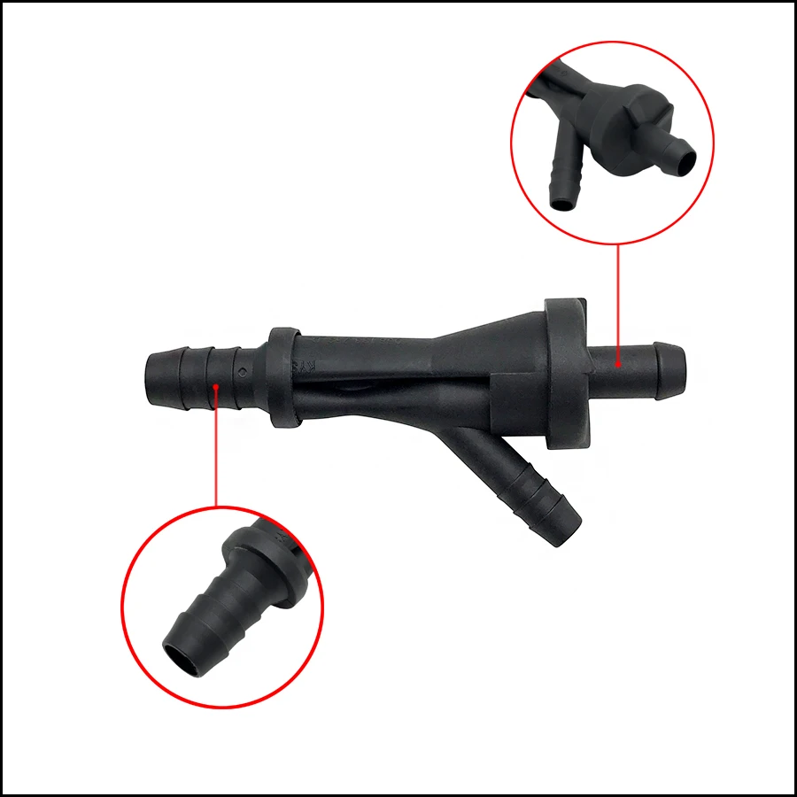 JEAZEA New Suction Pump Vent Purge Valve 058133753D 058133753B For Audi A4 A6 A8 TT VW Passat Jetta Golf Bora SEAT 1.8T-5