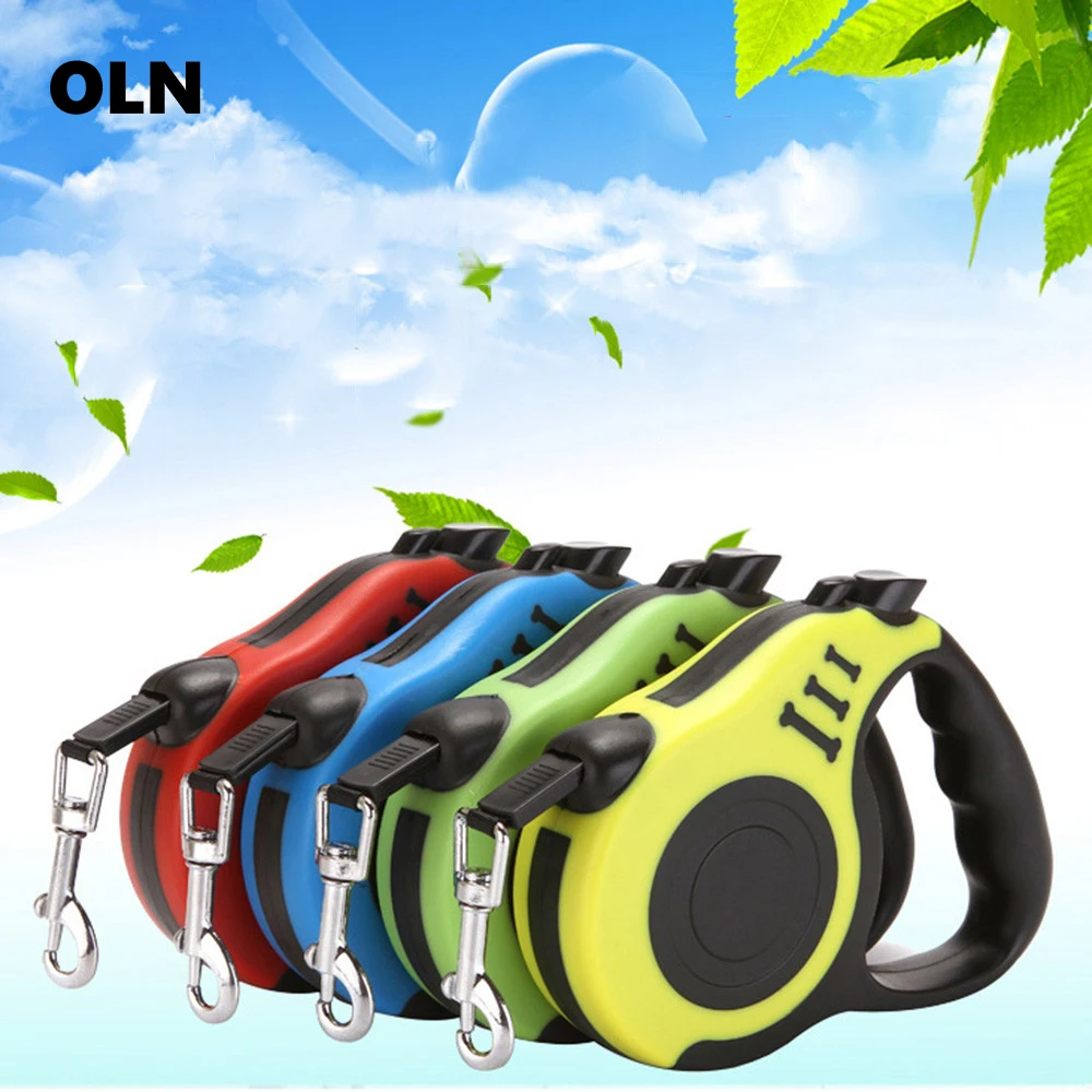 

Durable Dog Leash Automatic Retractable Nylon Dog Lead Extending Puppy Walking Running Leads For Small Medium Dogs Pet Supplies