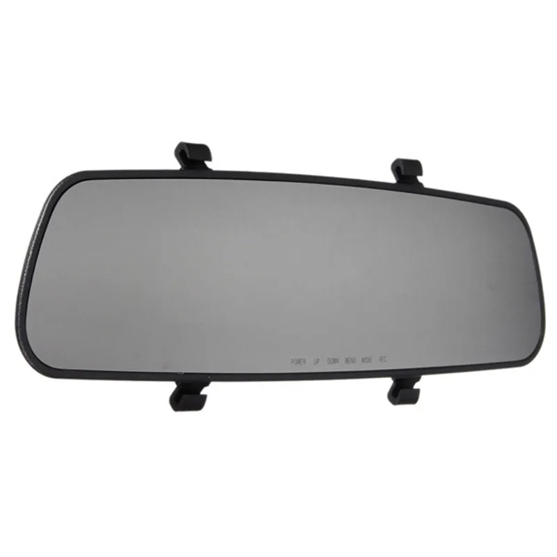 Универсальный 100 градусов 2," 720 P HD TFT Автомобильный видеорегистратор Dash Cam зеркало заднего вида комплект широкий обзор внутренние зеркала внутри зеркало заднего вида