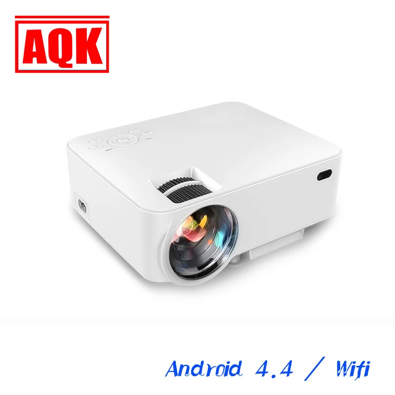 

Projector M1A LED Projector Built-inAndroid 4.4 DLAN WIFI Bluetooth Miracast Airplay EZCast Multilanguage MINI Beamer