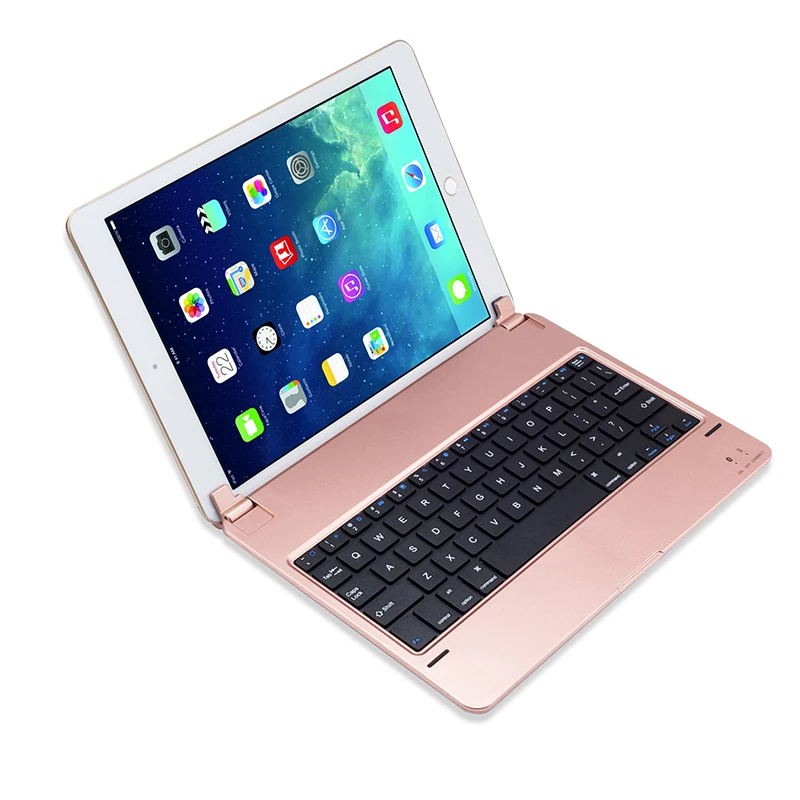 

Flip Cover for Apple New iPad 9.7 inch 2017 2018 for iPad Pro 9.7" Wireless Bluetooth Keyboard Case for iPad Air 2 iPad Pro 9.7