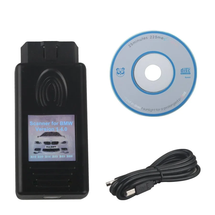 Топ для BMW Сканер 1.4.0 Разблокировать Версия для BMW 1.4.0 OBD читатель Кода OBDII для BMW1.4.0 профессиональный супер функция