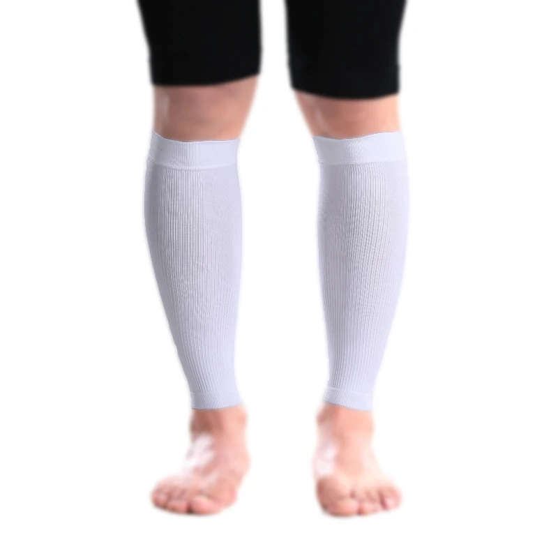 6 colors high elastic breathable pressure sports calf support night riding running fluorescent leggings #SMT12