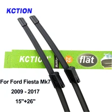 Windshield wiper blade windscreen rear wiper car accessories for Ford Fiesta Mk6 Mk7 year from 2002 to Fit Push Button/Hook