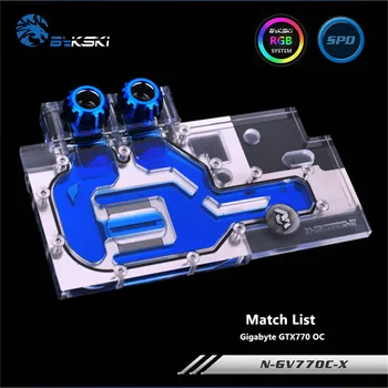 

Bykski Full Coverage GPU Water Block For Gigabyte GTX770 OC Graphics Card N-GV77OC-X