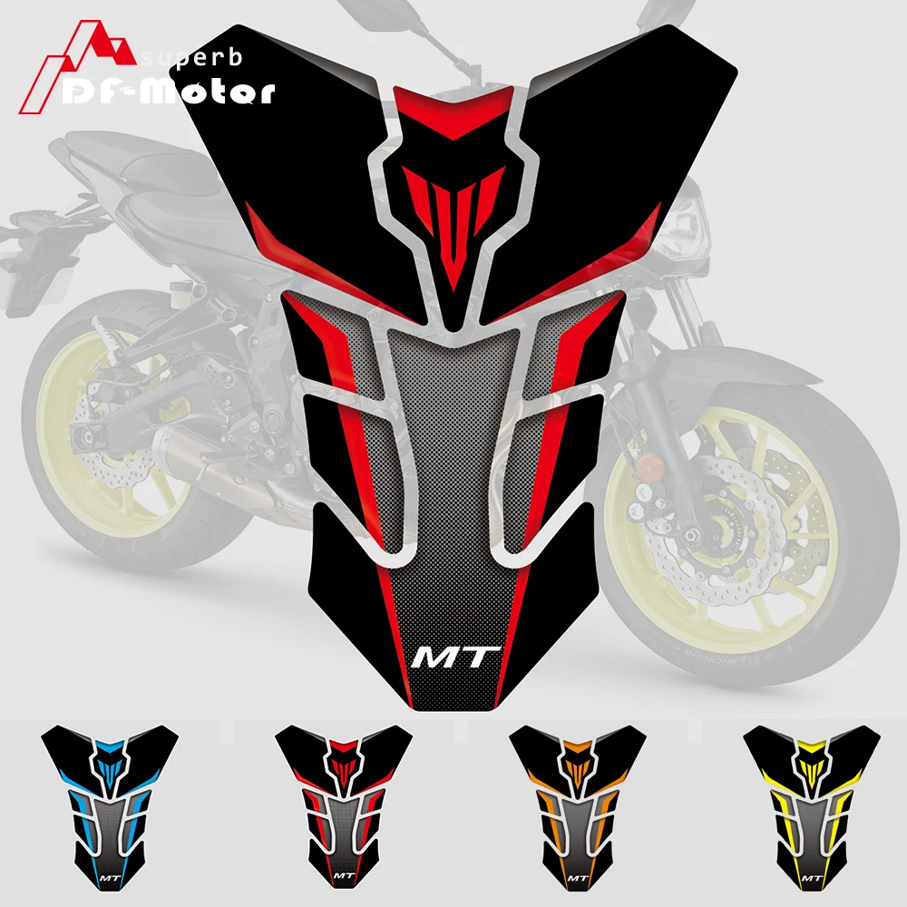 

3D Motorcycle Tank Pad Decal Protector Stickers Fit for YAMAHA MT-03 MT-07 FZ-07 MT-09 FZ-09 MT-10