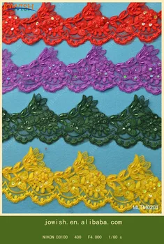 

11cm wide Classical Scalloped Flower Lace Trim Venise Floral Embroidered Applique Trim Decorated Lace Veil Craft Sewing