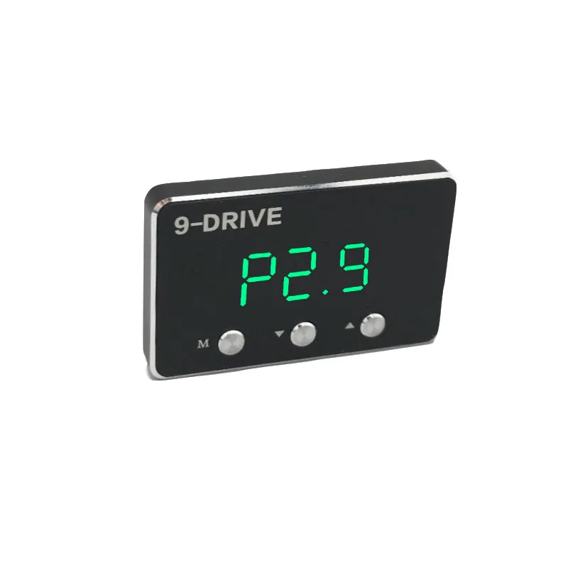 

Car Pedal commander Strong Booster 9 mode selective LED screen adjustable Car throttle controller for Pentium B50 B70 B80 B90
