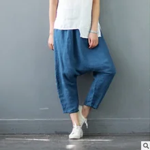 Весной выпуска продукта, дизайн свободные хлопковые повседневные женские штаны Гарун большой ярдов