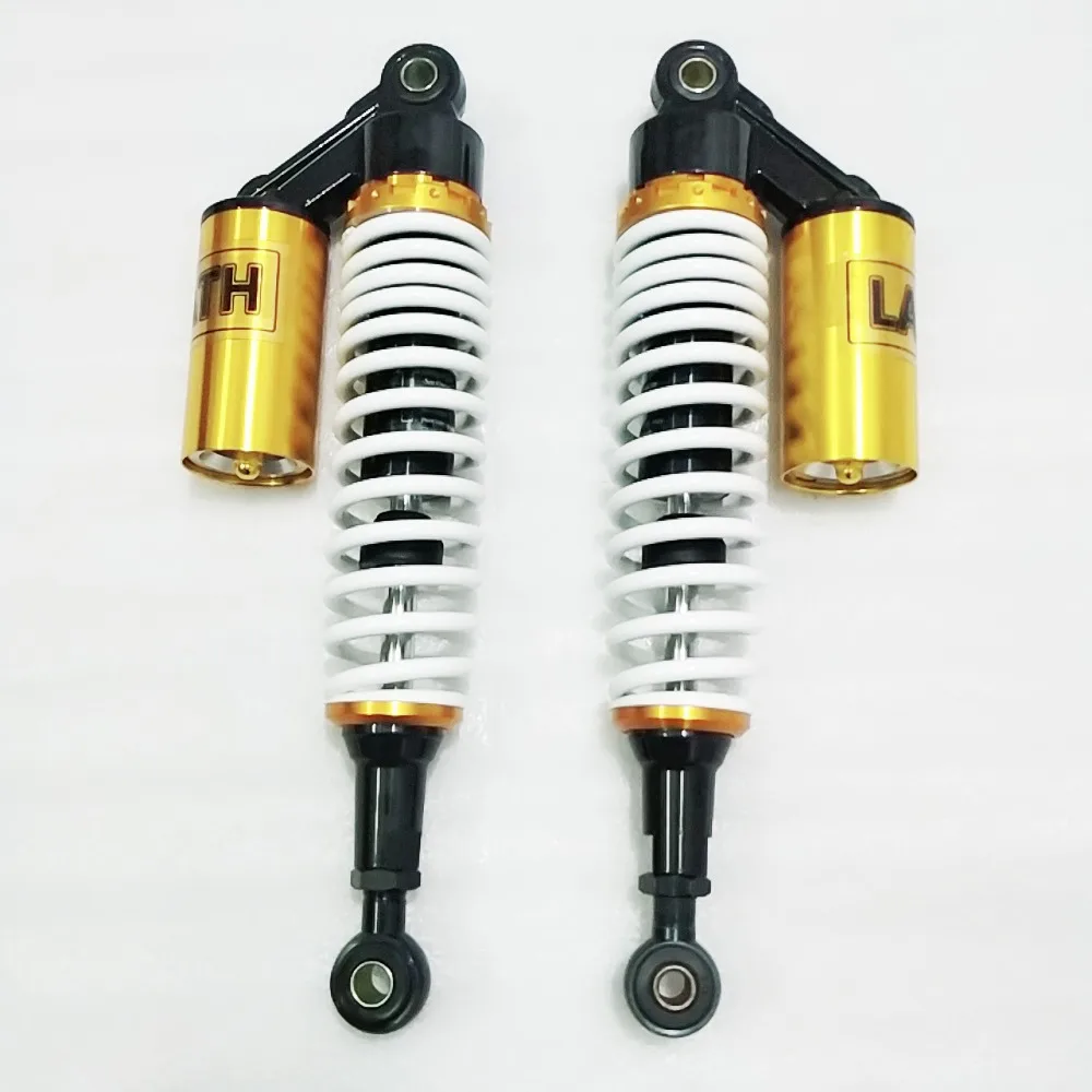 XXG Universal 1 Pair 360mm New Motorcycle Rear Air Shock Absorber Suspension 7mm Spring Fit for Yamaha Fit for Suzuki Motorcycle Shock Absorber Motorcycle Shock Absorber