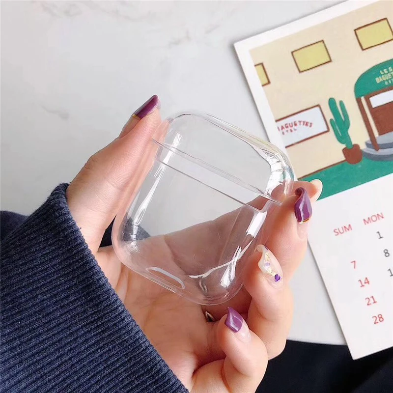 Wireless Bluetooth Earphone Case for Apple AirPods Soft TPU Charging Headphones Cases for Headset Accessories Protective Cover