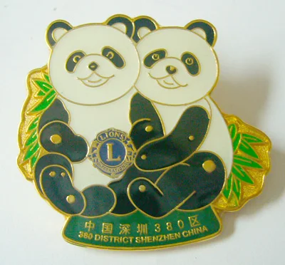 Утюг мягкая эмаль pin, с эпоксидной смолой, настроить pin, бесплатный дизайн, высокое качество, быстрая, с позолотой, панда, 30 мм размер