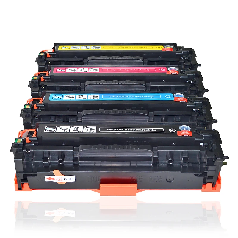 Тонер картриджи для HP Laserjet Pro цветной MFP M476 M476dn M476dw M476nw многоразовый принтер