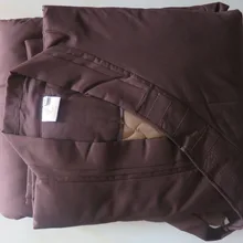 Зимние хлопковые теплые браунбуддийские монахи робезоунды медитация костюм буддистбот униформа для боевых единоборств наивысшего качества унисекс