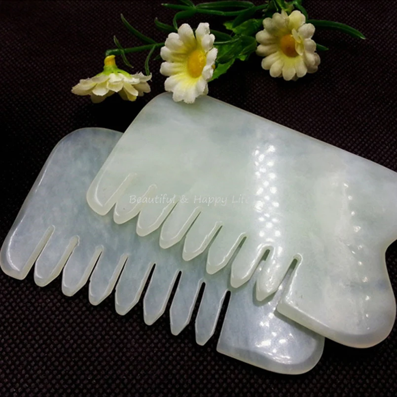 Head Body Messager Jade Comb Massageador Stress Massage Tool Massagers Chinese Medicine Massagem E Relaxamento SPA Health Care | Красота и